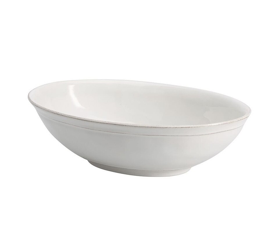 Cambria Oval Serve Bowl Stone Pottery Barn Australia
